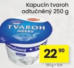 Kubík potraviny Kapucín tvaroh odtučněný nabídka