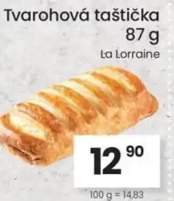 Kubík potraviny Tvarohová taštička nabídka