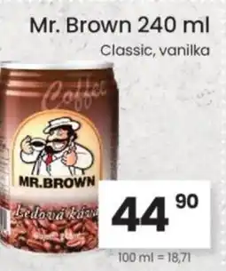 Kubík potraviny Mr. Brown nabídka