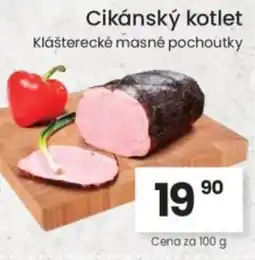 Kubík potraviny Cikánský kotlet nabídka