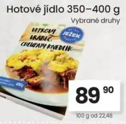 Kubík potraviny Hotové jídlo nabídka