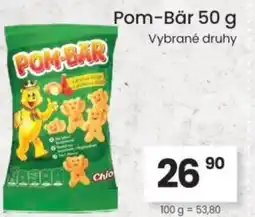 Kubík potraviny Pom-Bär nabídka