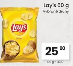 Kubík potraviny Lay's nabídka