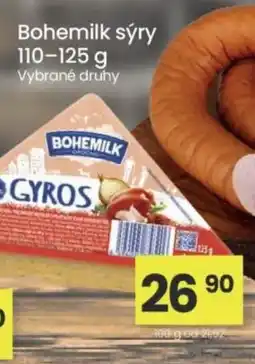Kubík potraviny Bohemilk sýry nabídka