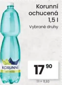 Kubík potraviny Korunní ochucená nabídka
