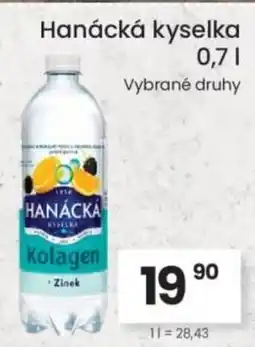 Kubík potraviny Hanácká kyselka nabídka