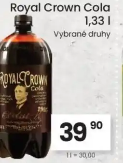 Kubík potraviny Royal Crown Cola nabídka