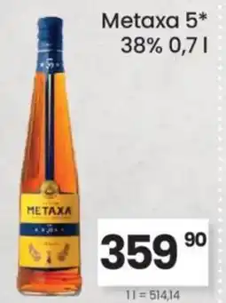 Kubík potraviny Metaxa 5* 38% nabídka