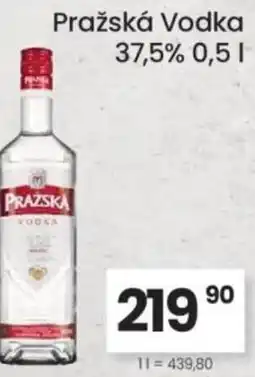 Kubík potraviny Pražská Vodka 37,5% nabídka