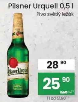 Kubík potraviny Pilsner Urquell nabídka