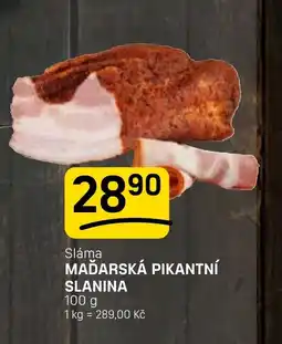 Flop Sláma Maďarská pikantní slanina nabídka