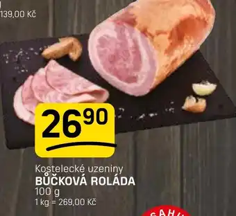 Flop Kostelecké uzeniny Bůčková roláda nabídka