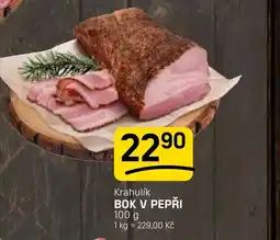 Flop Krahulík Bok v pepři nabídka