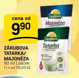 Flop Zárubova tatarka/ majonéza nabídka