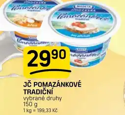 Flop Jč pomazánkové tradiční nabídka