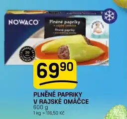 Flop NOWACO Plněné papriky v rajské omáčce nabídka