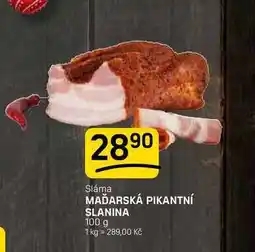 Flop MAĎARSKÁ PIKANTNÍ SLANINA nabídka