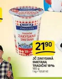 Flop JČ ZAKYSANÁ SMETANA TRADIČNÍ 18% nabídka