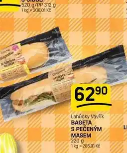 Flop BAGETA S PEČENÝM MASEM nabídka