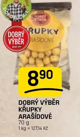 Flop Dobrý výběr Křupky arašídové nabídka