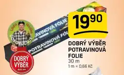 Flop Dobrý výběr Potravinová folie nabídka