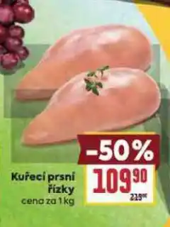 Billa Kuřecí prsní řízky nabídka