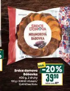 Billa Bábovka nabídka