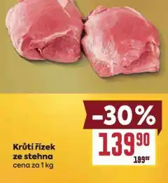 Billa Krůtí řízek ze stehna nabídka