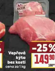 Billa Vepřová kýta bez kosti nabídka