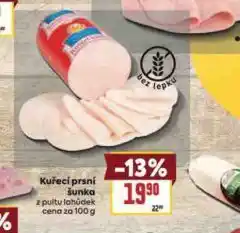 Billa Kuřecí prsní šunka nabídka