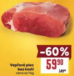 Billa Vepřová plec bez kosti nabídka