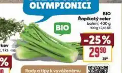 Billa Bio řapíkatý celer nabídka