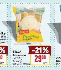Billa Billa parenica nabídka