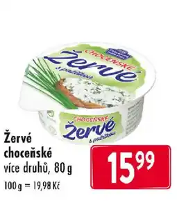 Qanto Žervé choceňské nabídka