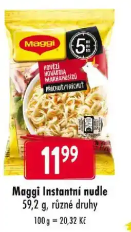 Qanto Maggi Instantní nudle nabídka