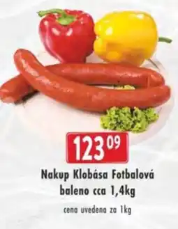 Astur&Qanto Nakup Klobása Fotbalová baleno nabídka