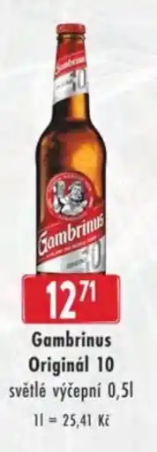 Astur&Qanto Gambrinus Originál 10 nabídka