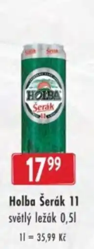 Astur&Qanto Holba Šerák 11 nabídka