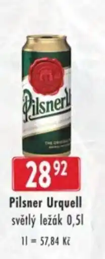 Astur&Qanto Pilsner Urquell nabídka