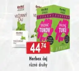 Astur&Qanto Herbex čaj nabídka