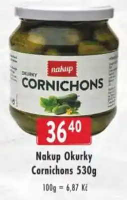 Astur&Qanto Nakup Okurky Cornichons nabídka