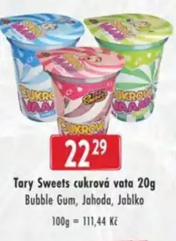Astur&Qanto Tary Sweets cukrová vata nabídka