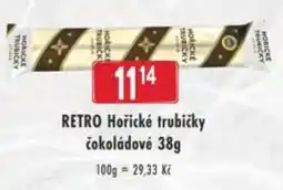 Astur&Qanto RETRO Hořické trubičky čokoládové nabídka