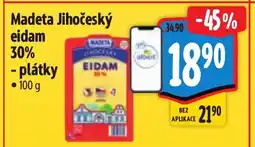 Albert Madeta Jihočeský eidam 30% - plátky nabídka