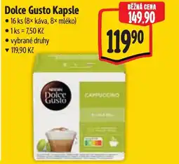Albert Dolce Gusto Kapsle nabídka