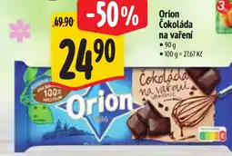 Albert Orion Čokoláda na vaření nabídka