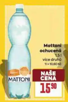 Billa Mattoni ochucená nabídka
