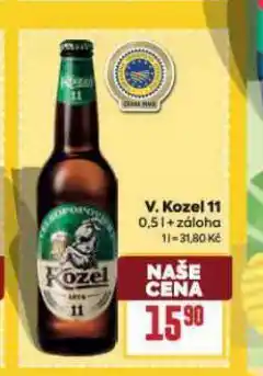 Billa Pivo velkopopovický kozel 11 nabídka