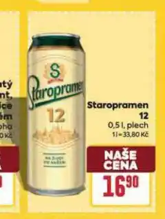 Billa Pivo staropramen 12 nabídka