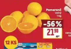 Billa Pomeranč nabídka